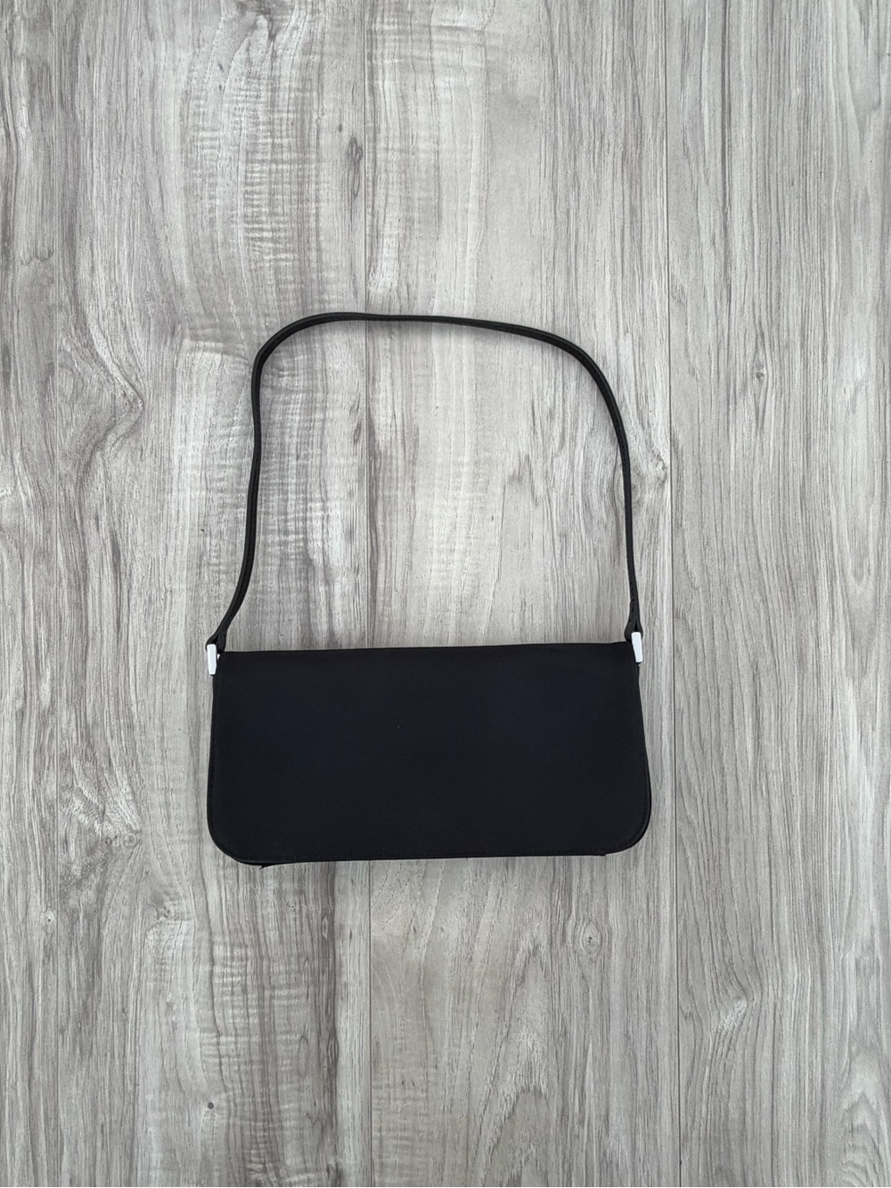 Banana Republic black baguette sholder bag
